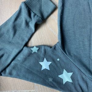 Chaser brand matching green sweatsuit